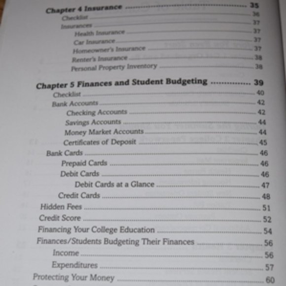 College Planning Book:  "Parent's Operational Manual - Picture 5 of 12